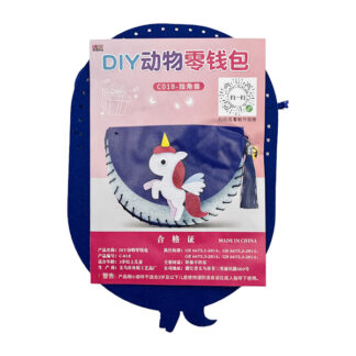 Набір д/творчості 1шт Зший сам Гаманець з фетру Тваринки арт.27 1—1 *1