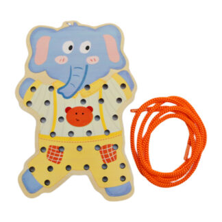 Іграшка дерев'яна Шнурівка Тваринки арт.7513