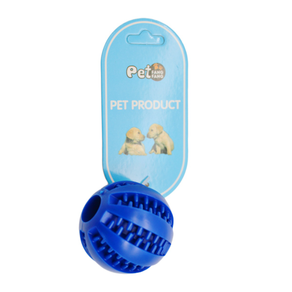Іграшка д/собак PetFangFang 1шт М'яч-гризунець 5см арт.1052#-017 *12