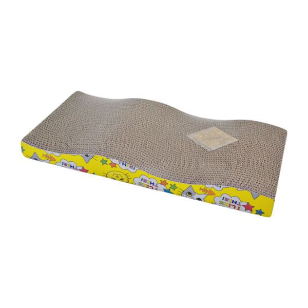 Кігтеточка д/котів картонна 43*21*4см Хвиля арт.1052#-019