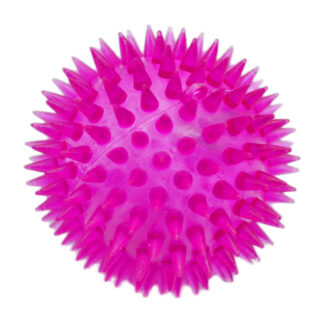 Іграшка антистрес М'ячик шипи світлодіодний на мотузці арт.236-6 *12