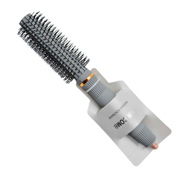 Розчіска HairComb Кругла Сіра арт.9511