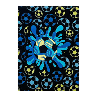 Блокнот А5 Футбол прошитий в лінію арт.1075-33