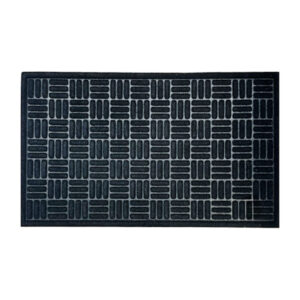 Килим придверний 45*75см гумовий рельєфний арт.222-10