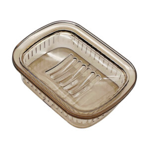 Мильниця пластикова 1шт з подвійним дном арт.арт.A859-1010 (306-20)