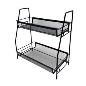Полиця-органайзер 2-х рівнева металева арт.171-04