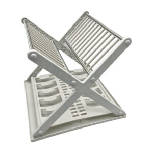 Сушка для посуду 2-х рівнева 30*30*28см пл+метал