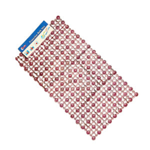 Килим силіконовий YIJU в/ванну 63*35см Прозорий кольоровий арт.35176-6