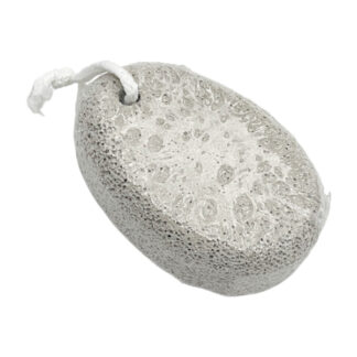 Пемза д/ніг натуральна 1шт з шнурком Овальна арт.В-025-3 *12