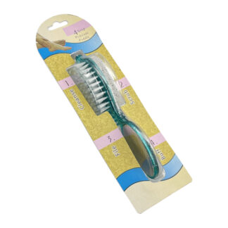 Пемза-щітка для педикюру 4в1 Овальна на блістері арт.026