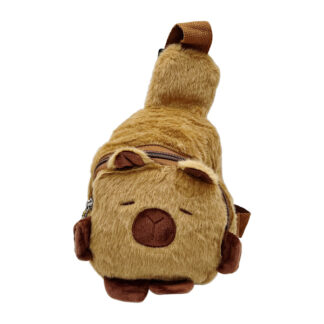 Рюкзак-бананка дитячий Хутряний Капібара на замку арт.JH-3 (259-03) *6