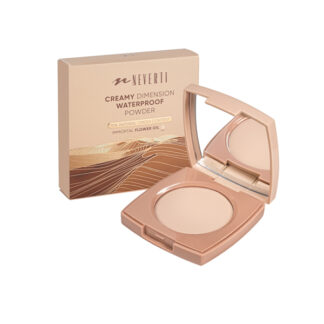 Пудра Веганська компактна NEVERTI Водостійка №03 (10г)