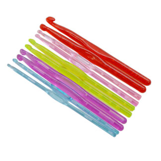 Гачок д/в'язання Набір 10шт пластиковий арт.1047#GPPS