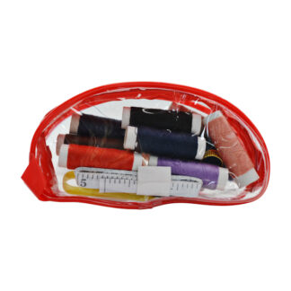 Набір д/шиття 10 ниток+4 предмети в сумочці на замку