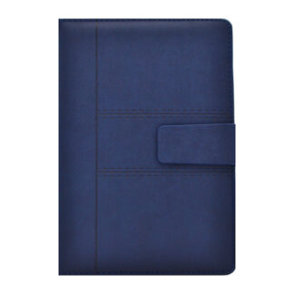 Блокнот А5 Еко шкіра прошитий в клітинку магнітна застібка