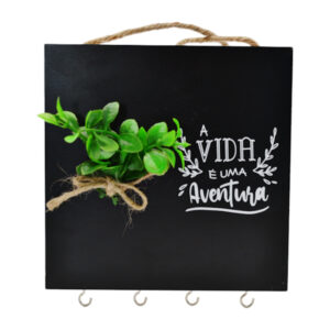 Дошка-ключниця настінна 17*17см декоративна арт.6818-13