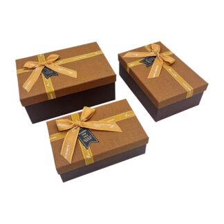 Коробка подар. 3шт Бант 
