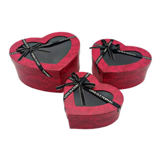 Коробка подар. 3шт Екран Серце 