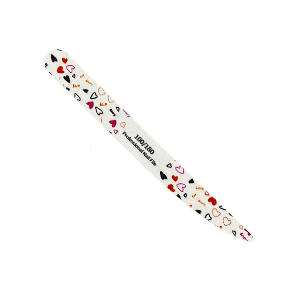 Пилочка ProfessionalNailFile поліровка 1шт дерев'яна Малюнок 100/180 арт.433-16 *25