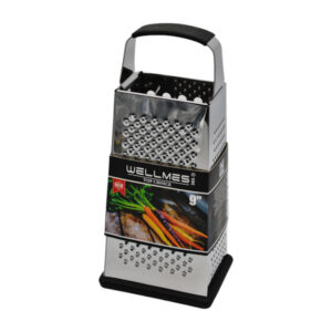 Тертка WELLMES 4-гранна 9'' металева ручка з опорою арт.WB1425-9