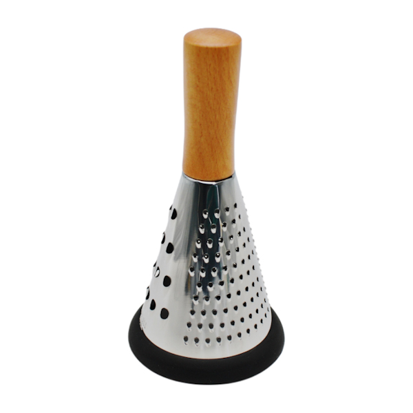 Тертка WELLMES Конусна дерев'яна ручка з опорою арт.WB02-6