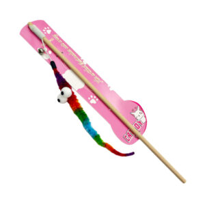 Іграшка д/котів паличка деревяна