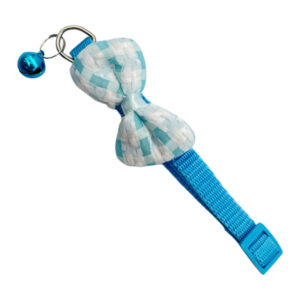 Нашийник для тварин кольоровий мікс з бантиком С326