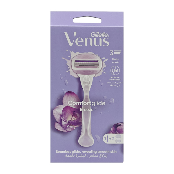 Жіночий станок Gillette VENUS Breeze+2шт касети*