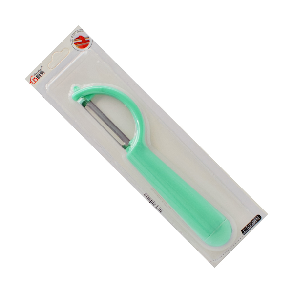 Ніж Овочечистка Qiaochui 1шт пластикова ручка арт.1118-25_