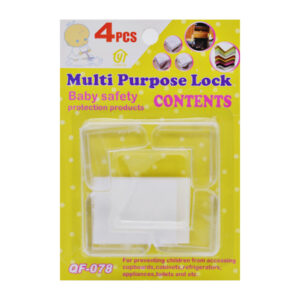 Кутики Силіконові 4шт д/захисту на гострі кути Квадратні арт.1118-12_