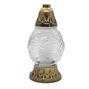 Лампадка (h25см скло) 6шт/уп артL535