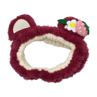 Пов'язка Косметична 1шт Ведмідь/Жаба/Полуниця/Олень Мікс арт.1220-B02-5 *12