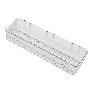 Полиця-органайзер пластик 36*10*7см навісна самоклеюча арт.WF292-1 (25-А37)