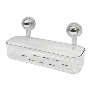 Полиця-органайзер пластик 32*10,5*7см навісна на присосках арт.WFA359 (25-А40)