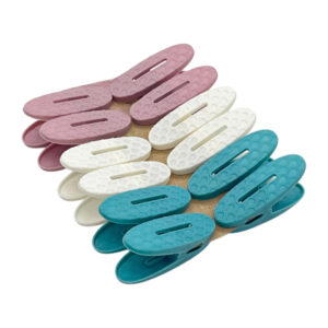 Прищіпка пласт. HAOPAN Кольорова 12шт 6,5см арт.HP32312 (25-А51)