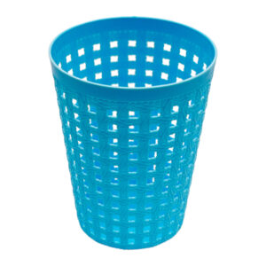 Стакан д/дрібничок 1шт пластик плетений арт.MJL089 (25-А60)