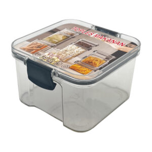 Ємність для зберізання YL201736 10,5см*6см пластикова кв