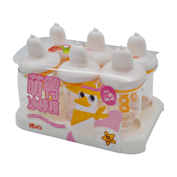 Форма д/морозива 6шт пластик Гусак арт.885-YN-2850_