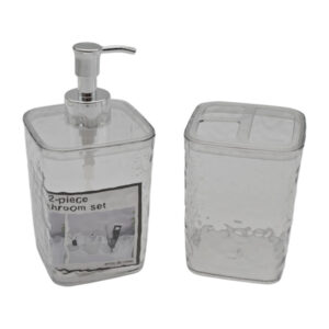 Набір аксесуарів д/ванної 2предм. Пластик арт.Y308-Q25-163C-2_