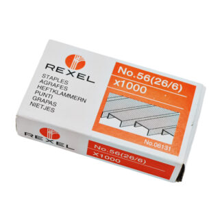 Скоби REXEL 1000шт №56 (26/6) арт.06131 *10_