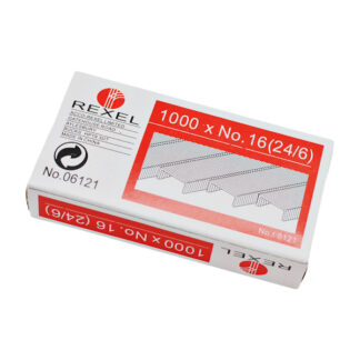 Скоби REXEL 1000шт №16 (24/6) арт.06121 *10_
