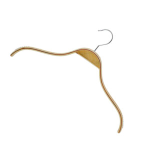 Вішалка дерев'яна з антиковзкими накладками 40см 1шт *5_