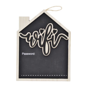 Декоративний навісний Будиночок д/нагадування пароля WiFi_