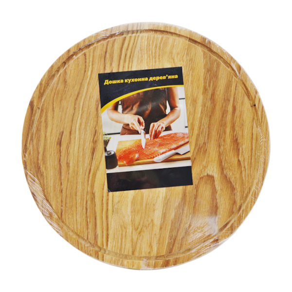 Дошка для піци кругла  Д34см 