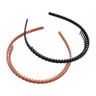 Обруч д/волосся 1шт пластик Косичка Кольоровий арт.67#-SP014 *12_