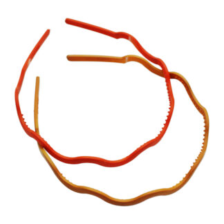 Обруч д/волосся 1шт пластик Хвиля Кольоровий арт.67#-SP019 *12_