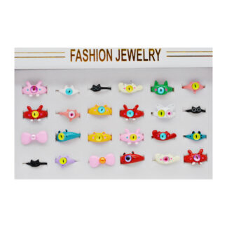Каблучка дитяча FashionJewelry з емаллю Монстрики арт.513-24_