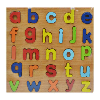 Іграшка дерев'яна Табличка 20*20 Англ. алфавіт/Цифри арт.2020