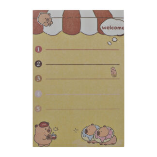 Стікери 1шт Капібара 12*8см арт.137#-10 *12