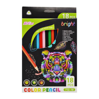 Олівці кольорові BRIGHT 18 кол. (арт.21927-718) *9